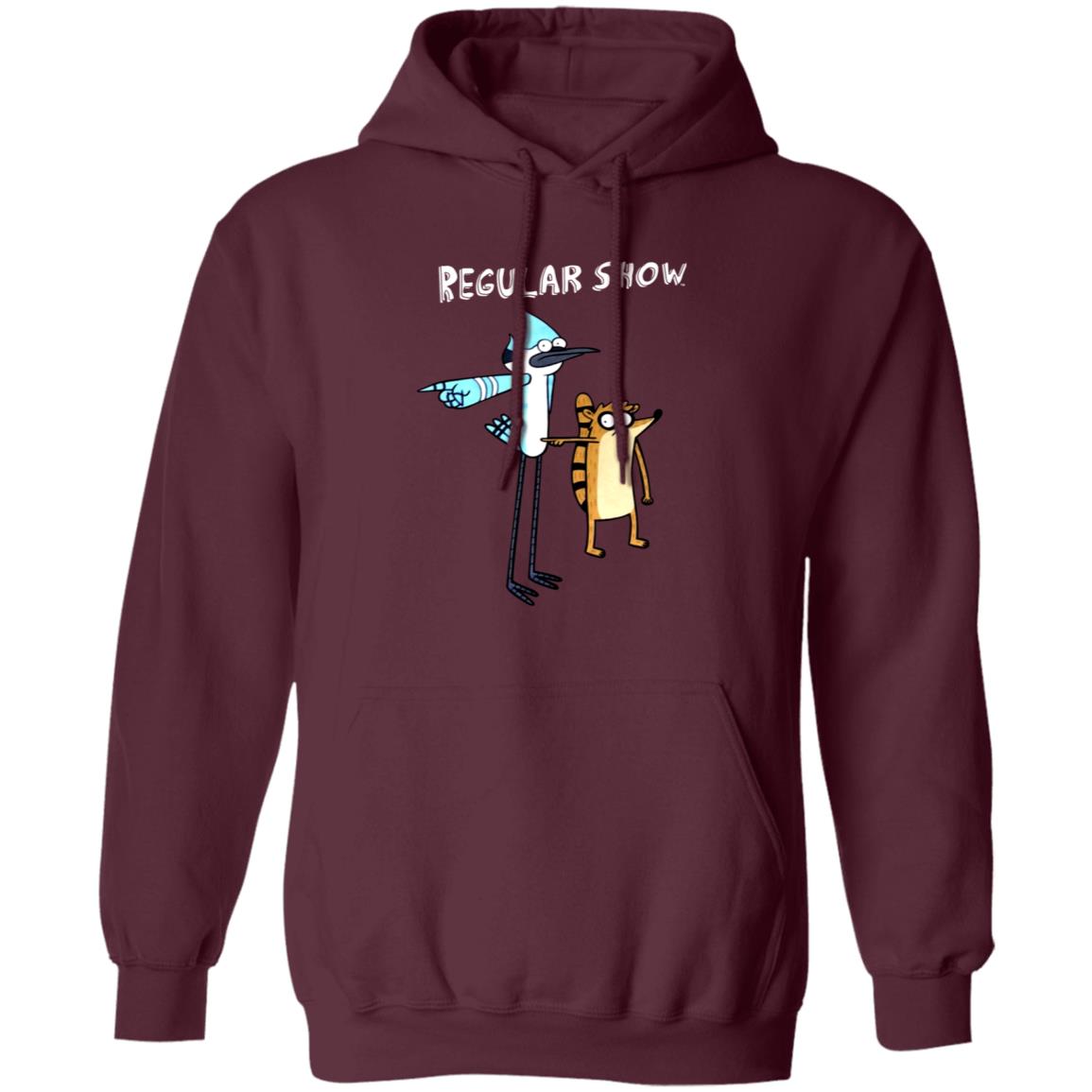 Regular Show Pointing Rigby And Mordecai Shirt Walmart Merch - Teechipus