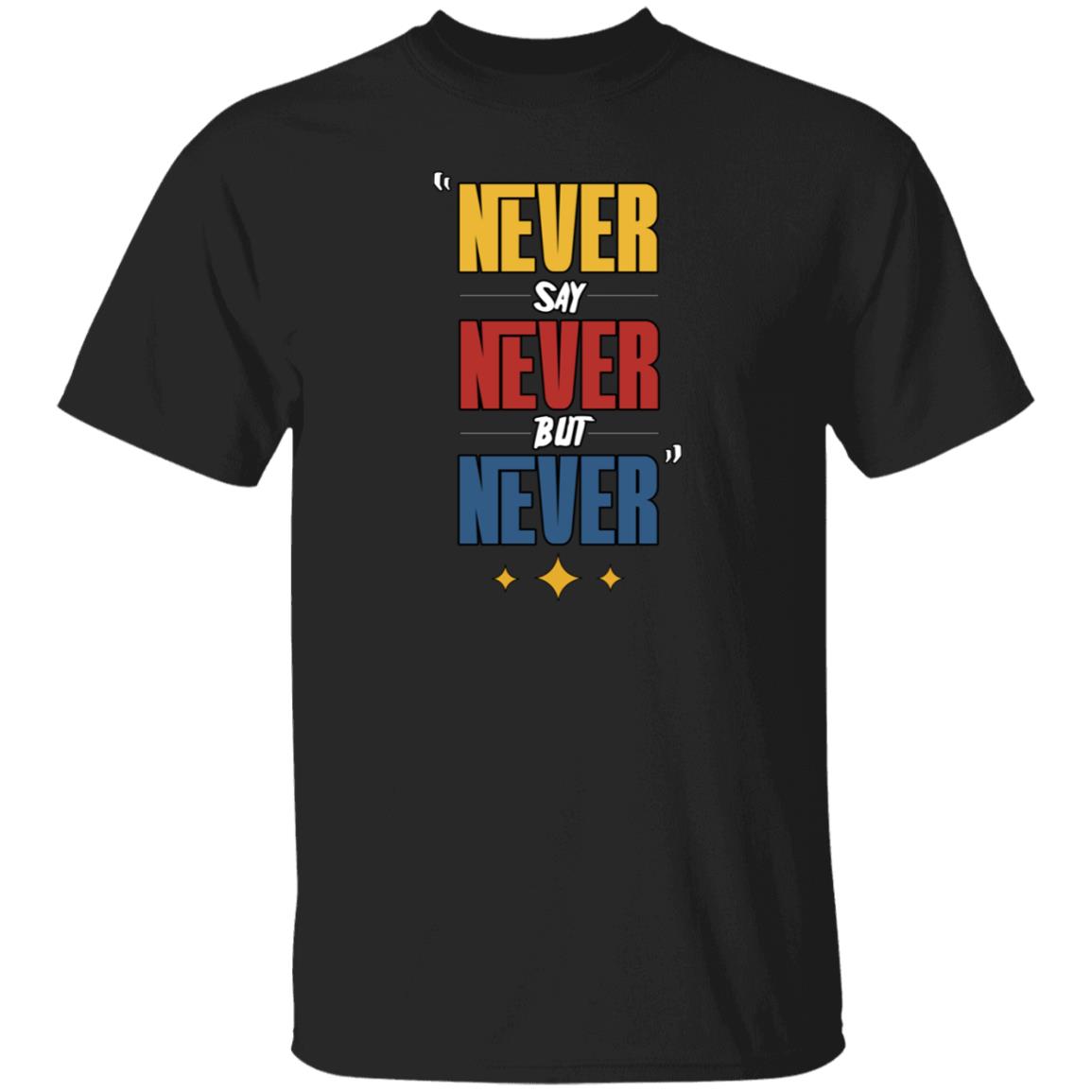 Never Say Never But Never Shirt Hoodie Sweatshirt Dc4lcustomtees - Teechipus