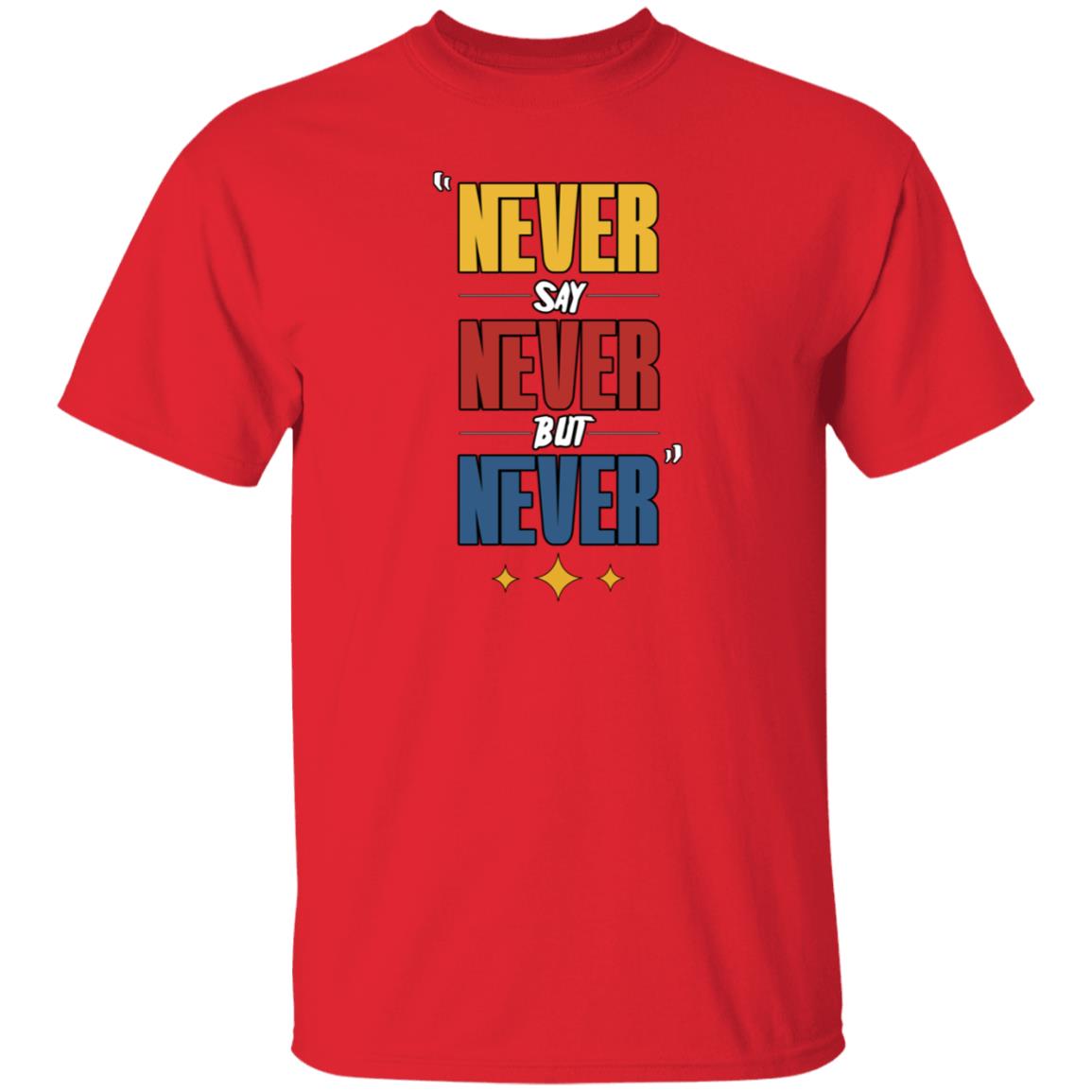Never Say Never But Never Shirt Hoodie Sweatshirt Dc4lcustomtees - Teechipus