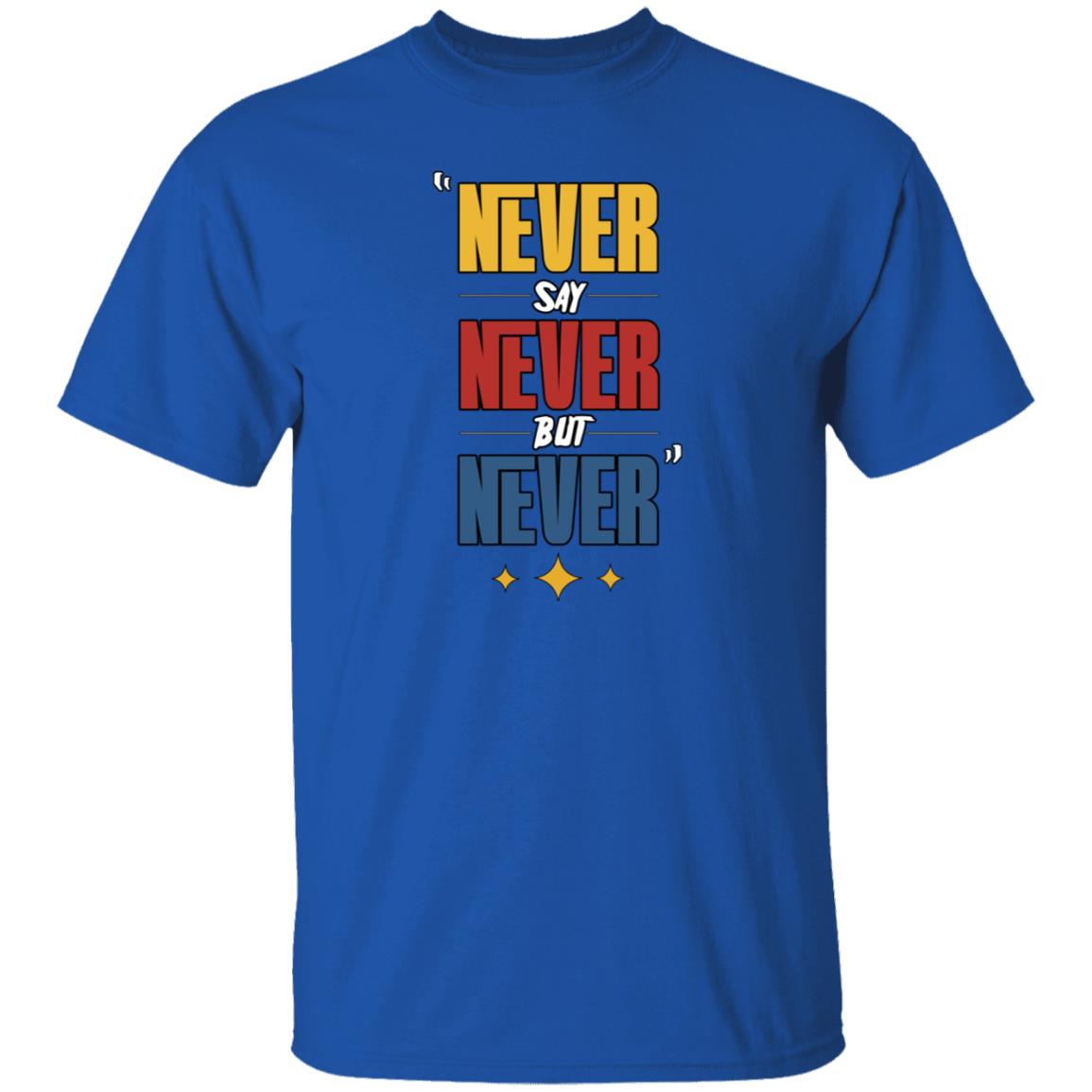 Never Say Never But Never Shirt Hoodie Sweatshirt Dc4lcustomtees - Teechipus