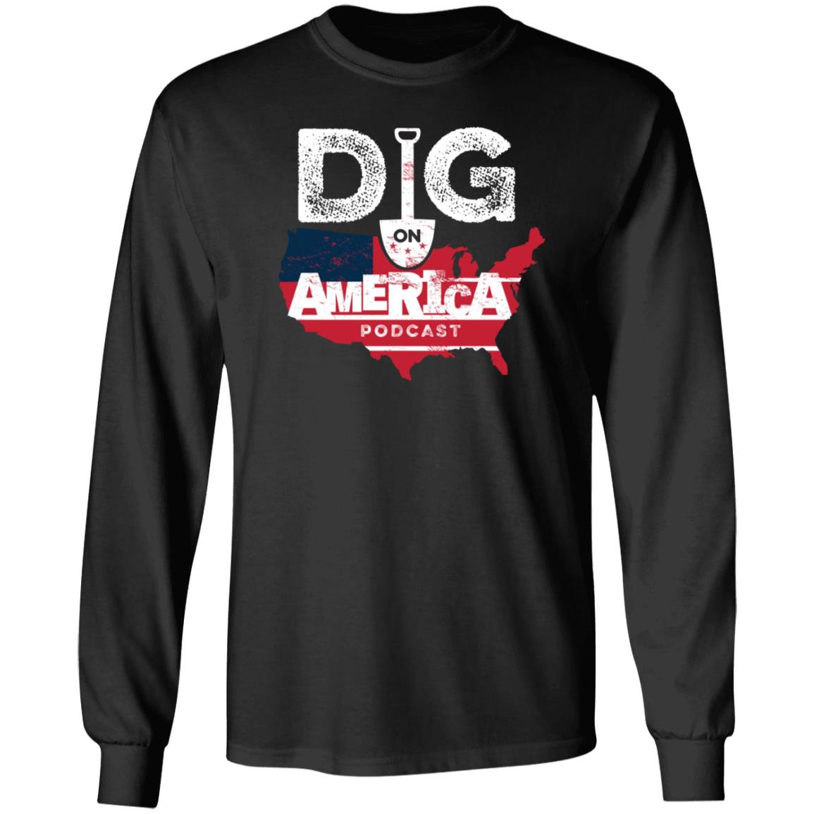 Allenlellison Dig On American Podcast Shirt Hoodie Sweatshirt - Teechipus