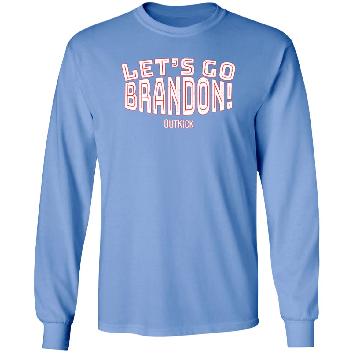 Outkick Shop Let's Go Brandon Outkick Shirt Clay Travis - Teechipus