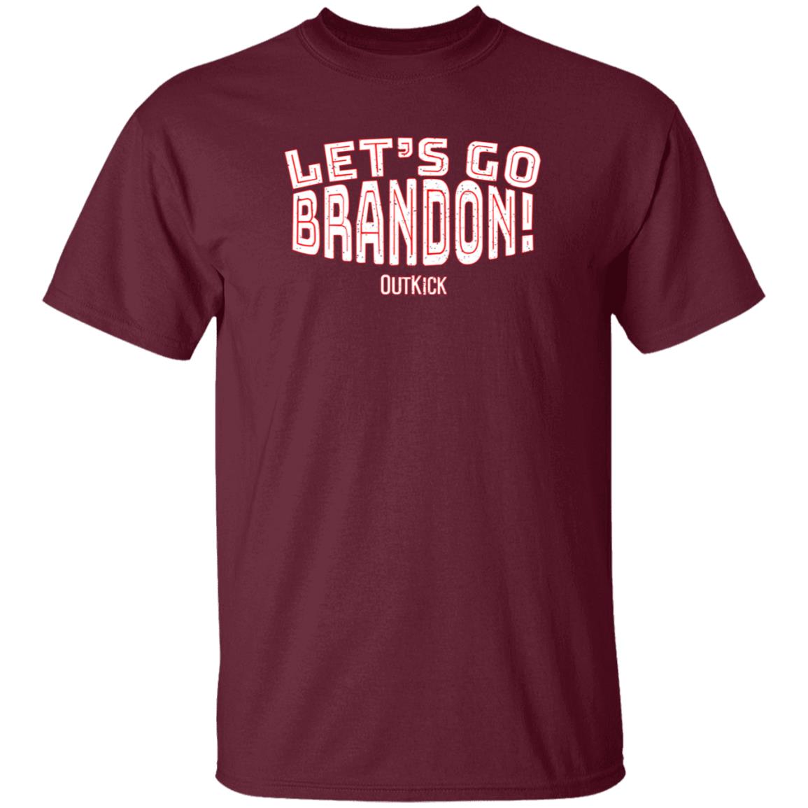 Outkick Shop Let's Go Brandon Outkick Shirt Clay Travis - Teechipus