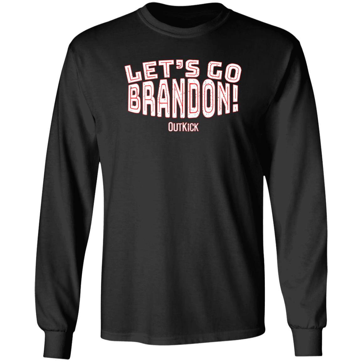 Outkick Shop Let's Go Brandon Outkick Shirt Clay Travis - Teechipus