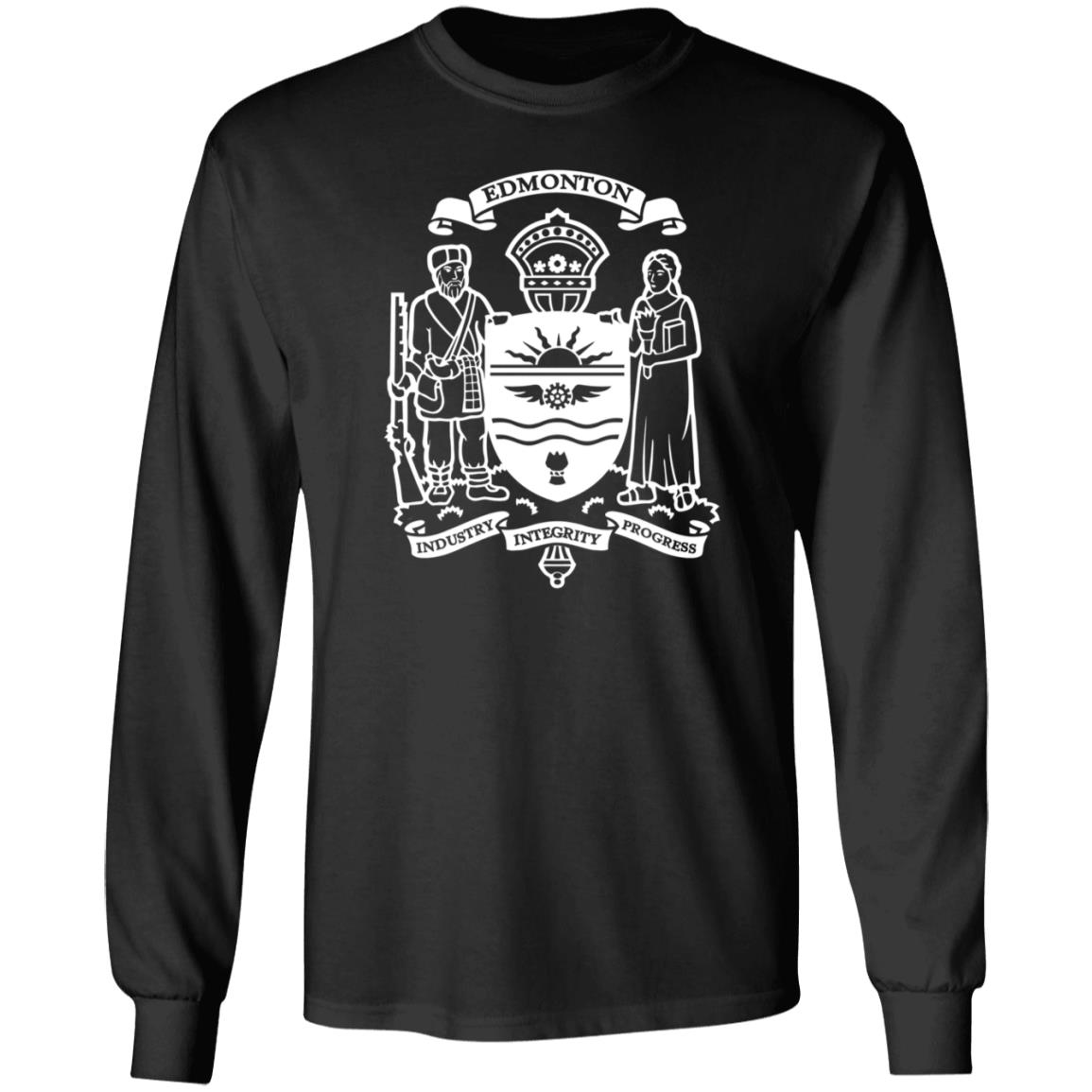Edmonton Industry Integrity Progress Shirt Hoodie Sweatshirt - Teechipus