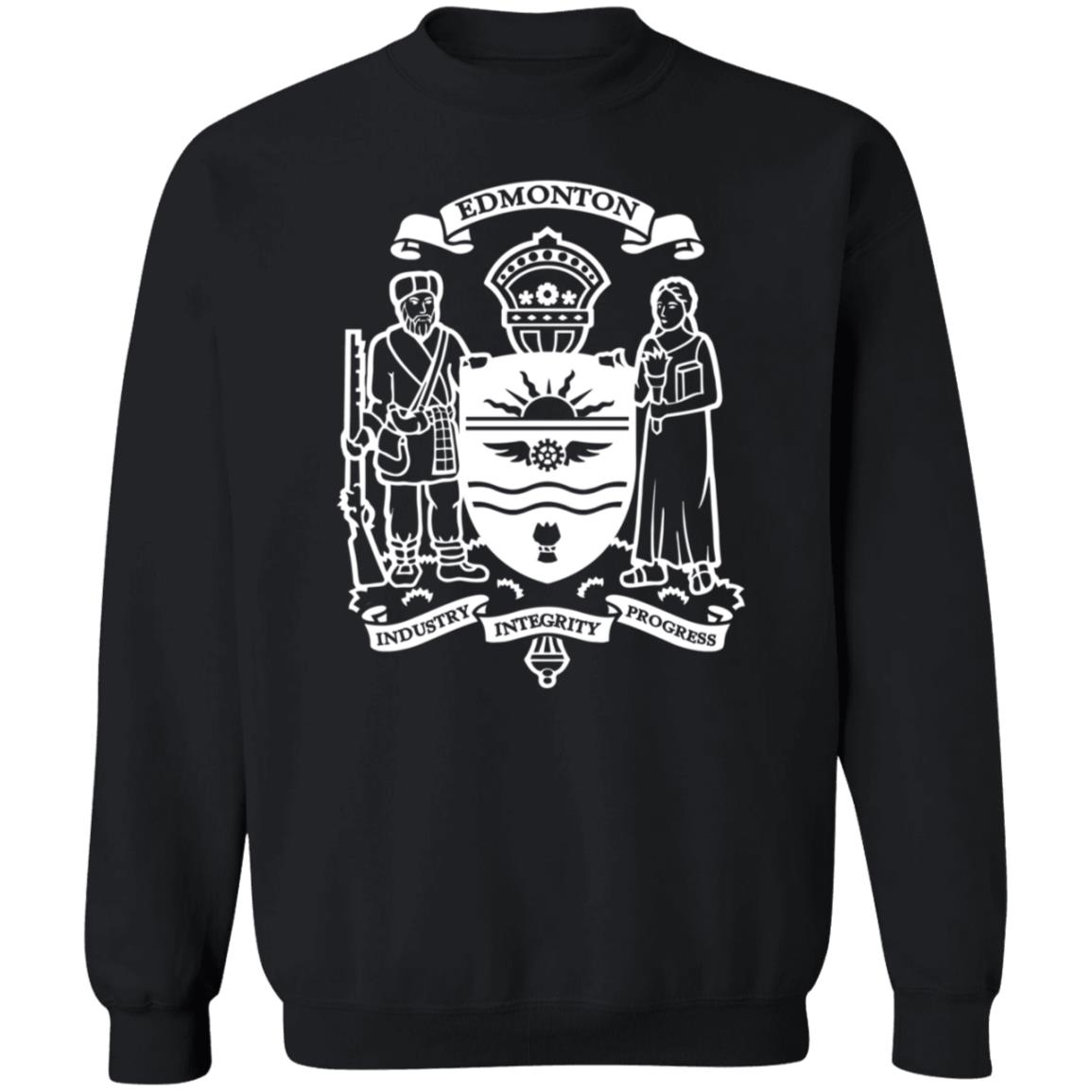 Edmonton Industry Integrity Progress Shirt Hoodie Sweatshirt - Teechipus