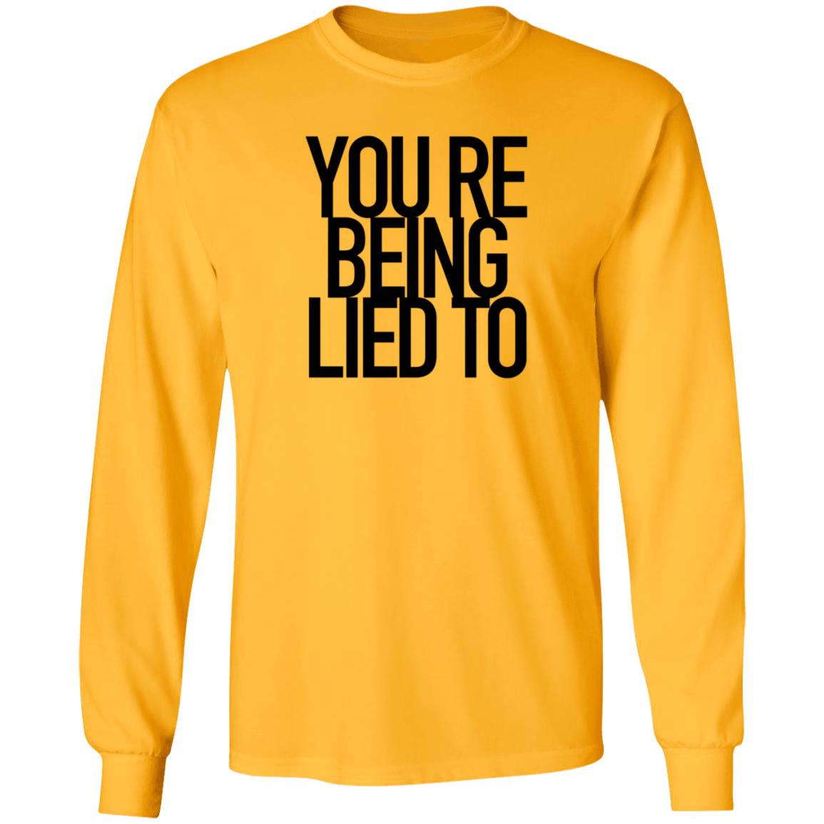 You're Being Lied To Shirt Cissylala Merch - Teechipus