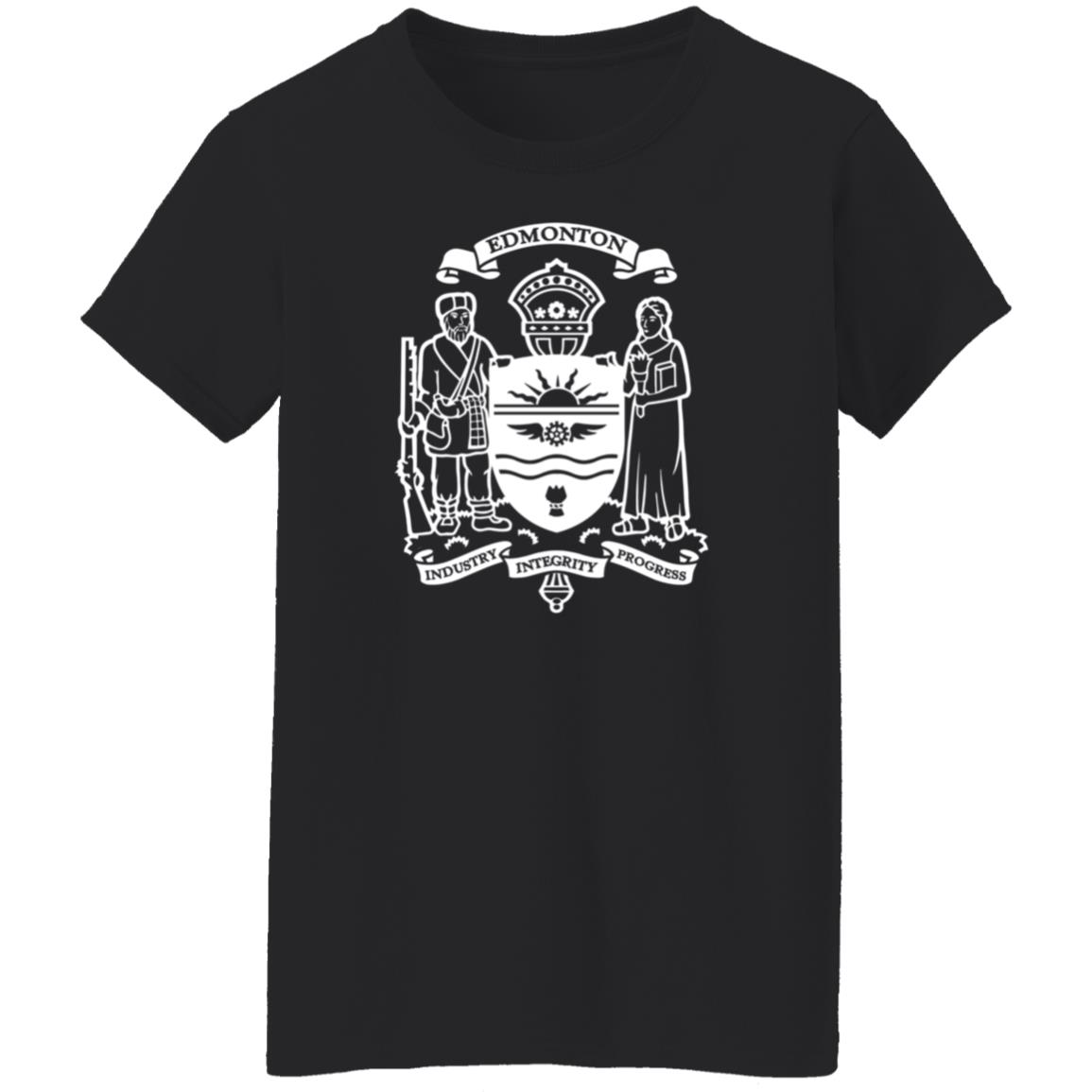 Edmonton Industry Integrity Progress Shirt Hoodie Sweatshirt - Teechipus