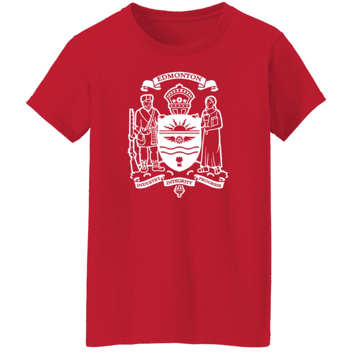 Edmonton Industry Integrity Progress Shirt Hoodie Sweatshirt - Teechipus