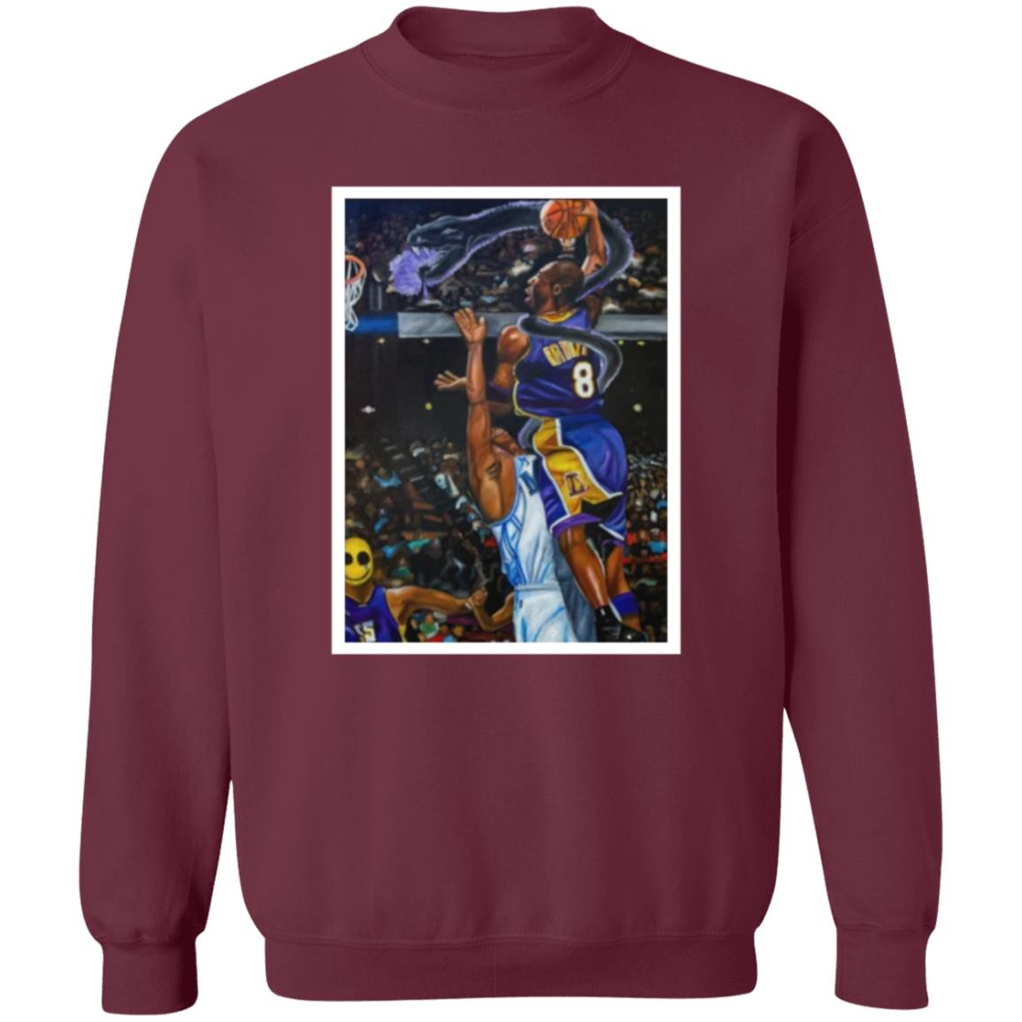 The Mamba's Court Shirt Hoodie Sweatshirt Feelgoodbrandco Store - Teechipus