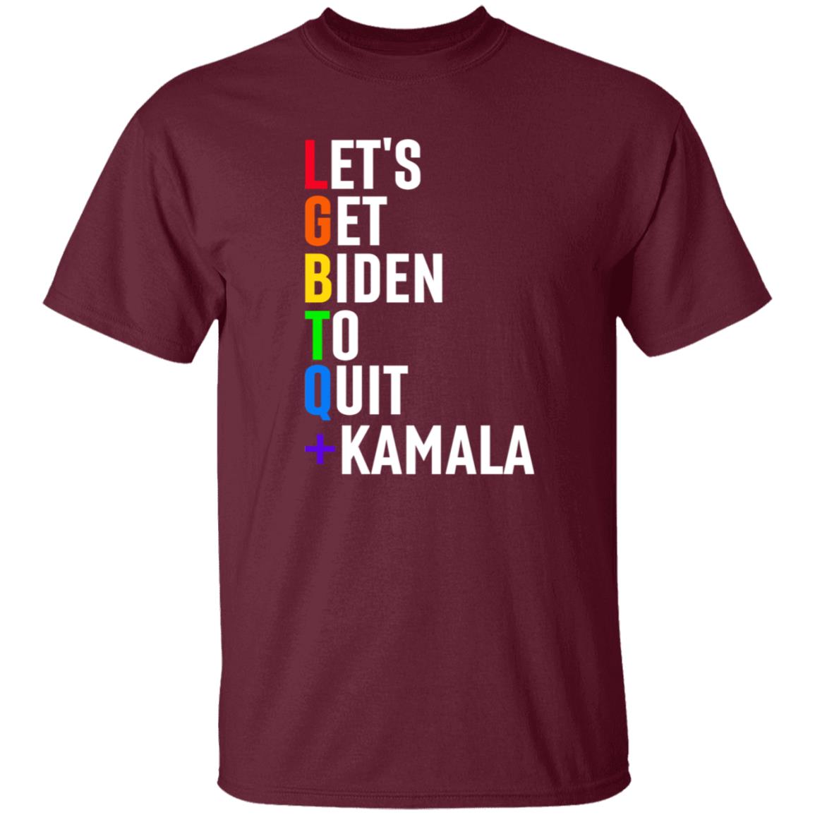 Lgbtq Let's Get Biden To Quit +Kamala Hoodie - Teechipus