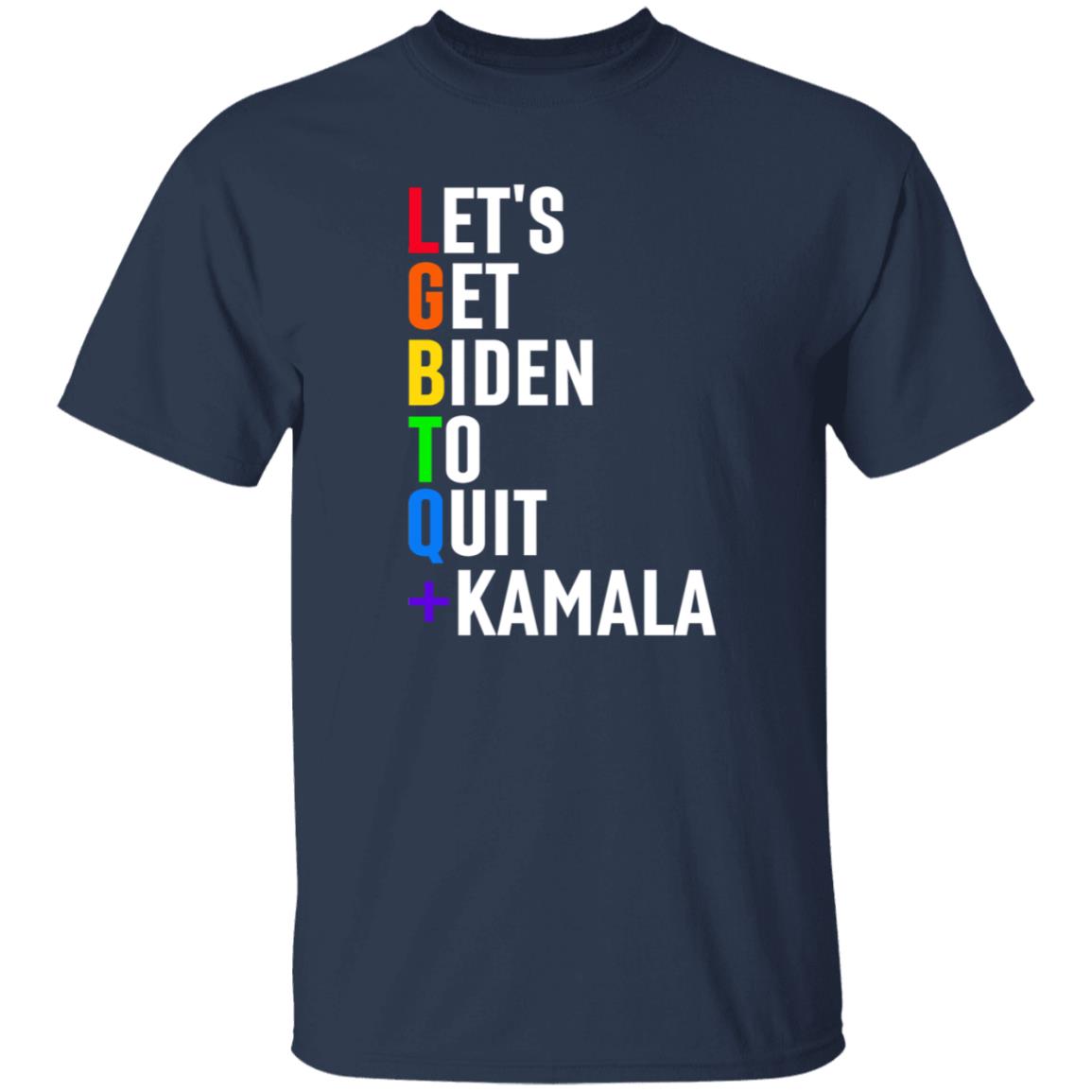 Lgbtq Let's Get Biden To Quit +Kamala Hoodie - Teechipus