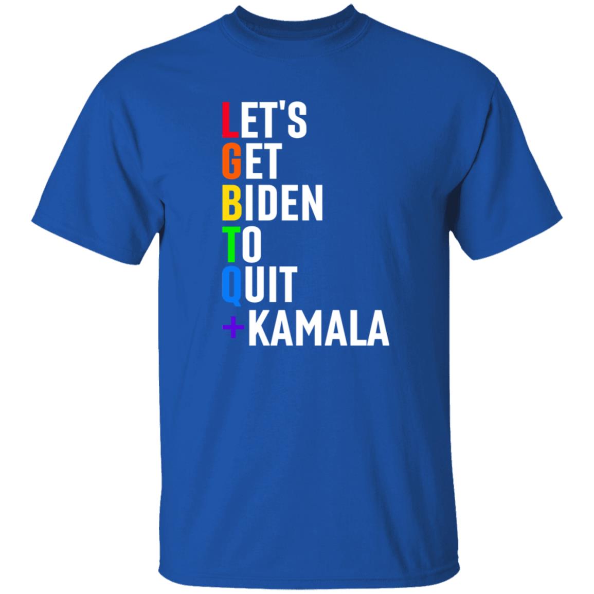 Lgbtq Let's Get Biden To Quit +Kamala Hoodie - Teechipus