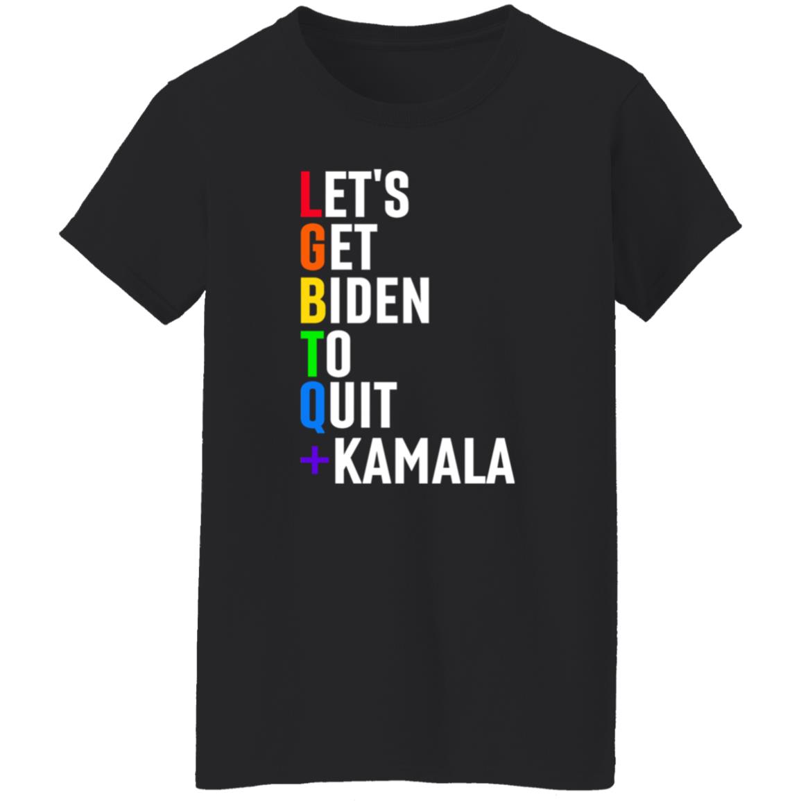 Lgbtq Let's Get Biden To Quit +Kamala Hoodie - Teechipus