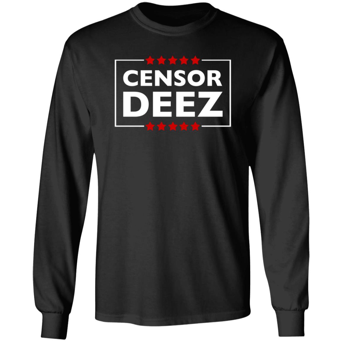 Censor Deez Shirt Shopdonjr Merch - Teechipus