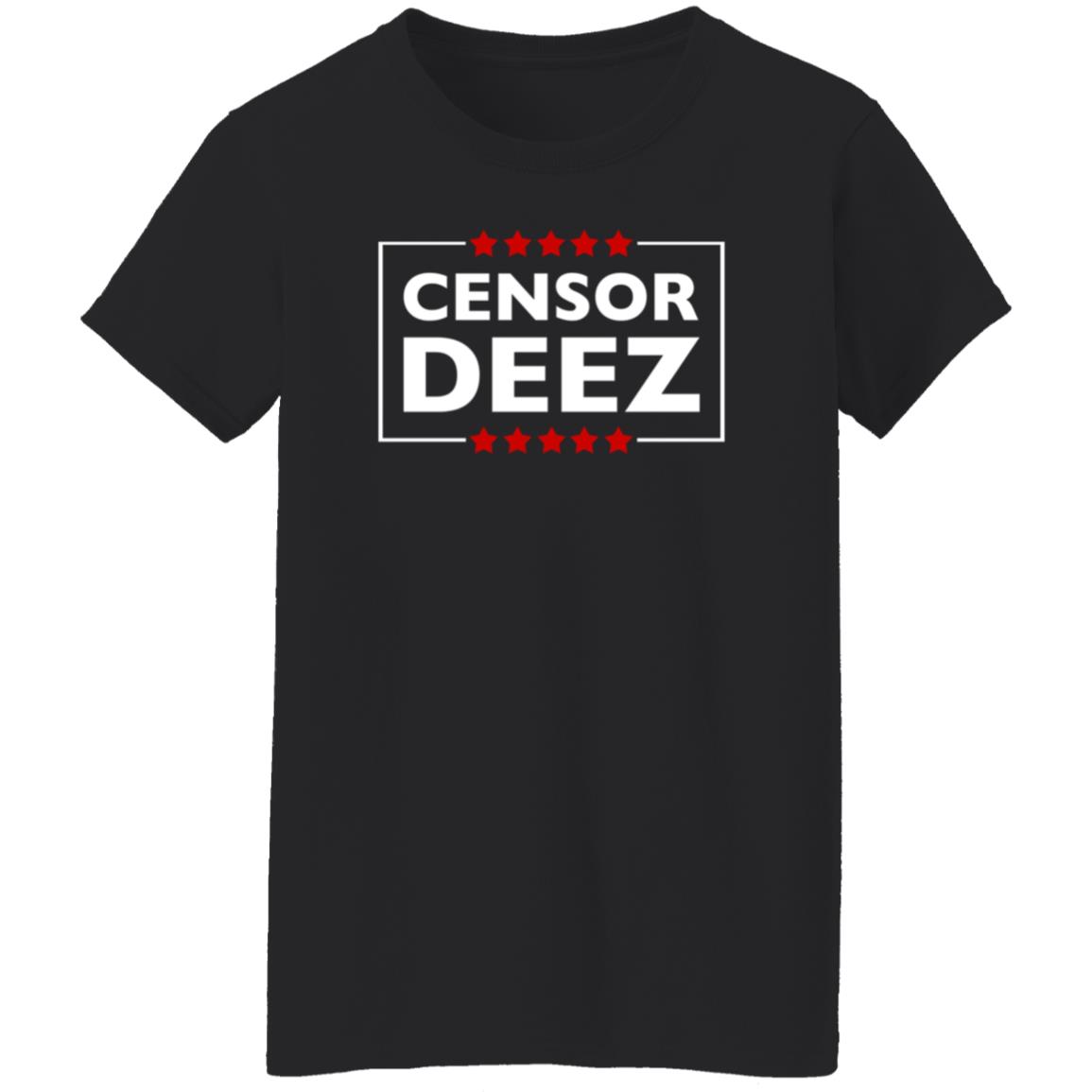 Censor Deez Shirt Shopdonjr Merch - Teechipus