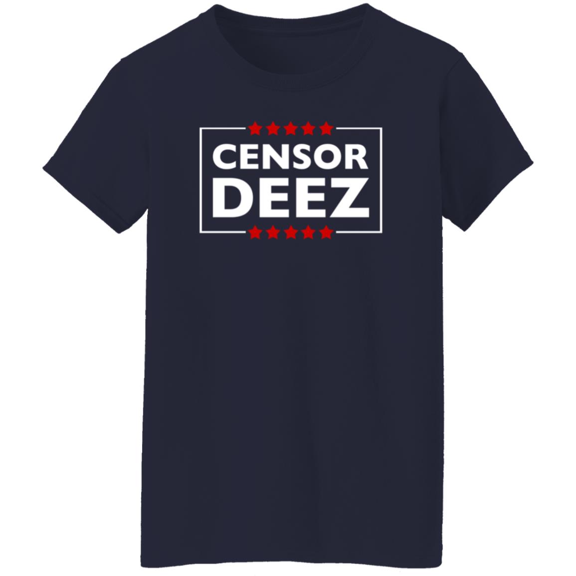 Censor Deez Shirt Shopdonjr Merch - Teechipus