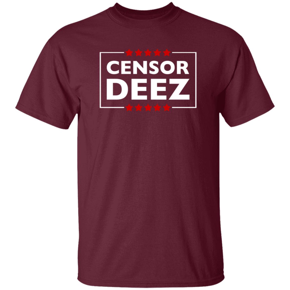 Censor Deez Shirt Shopdonjr Merch - Teechipus