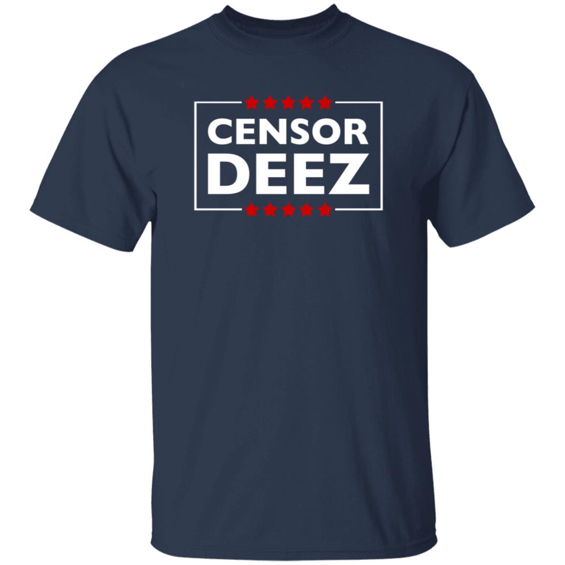 Censor Deez Shirt Shopdonjr Merch - Teechipus