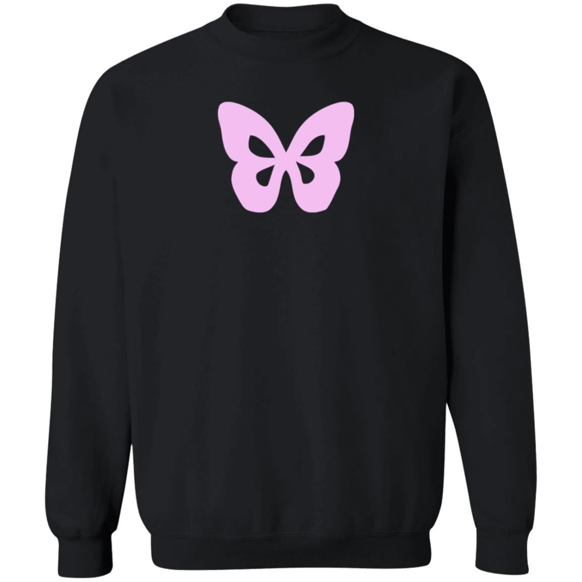 Luna Li Brown Butterfly Hoodie Luna Li Merch - Teechipus