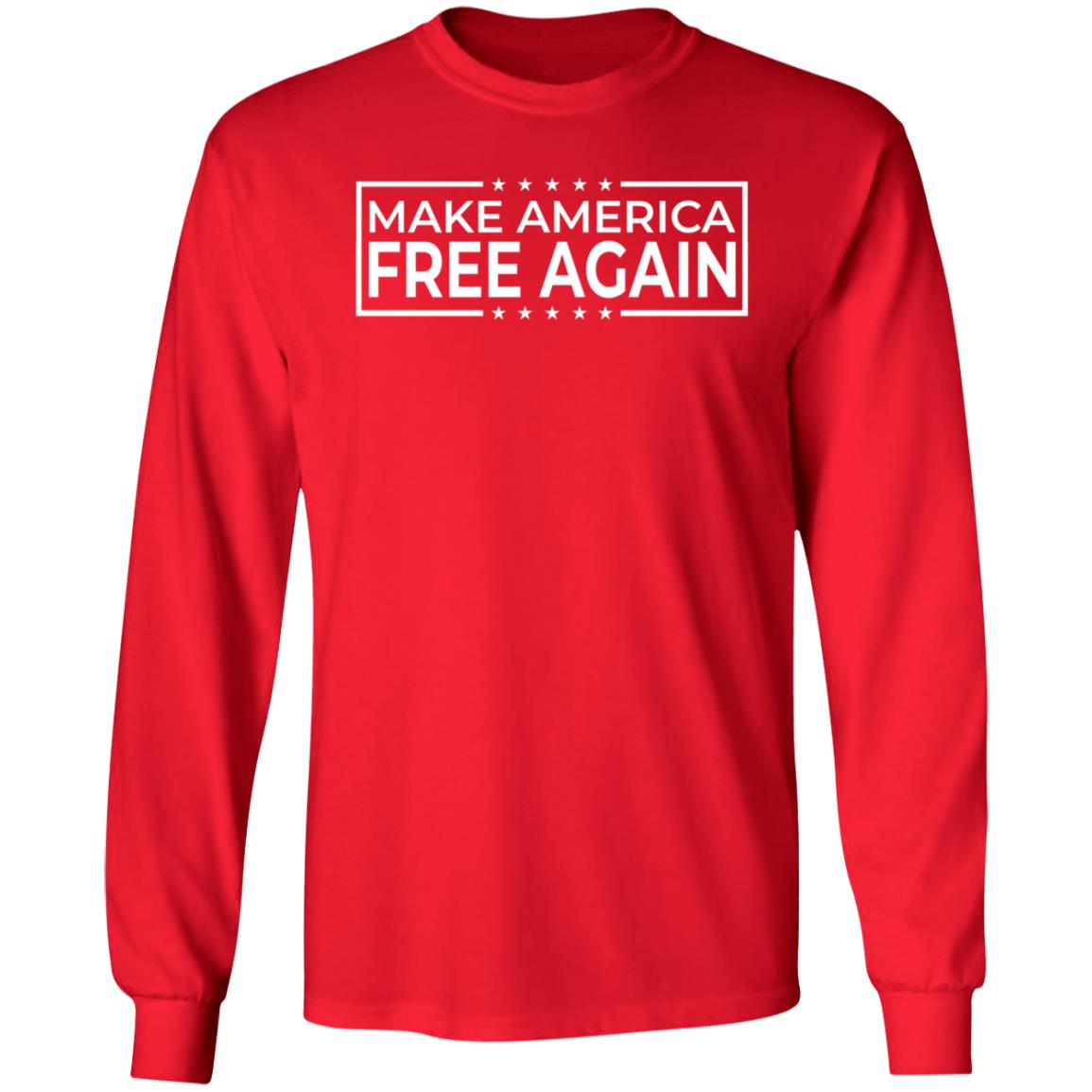 Make America Free Again Shirt Starbuck2022 Store - Teechipus