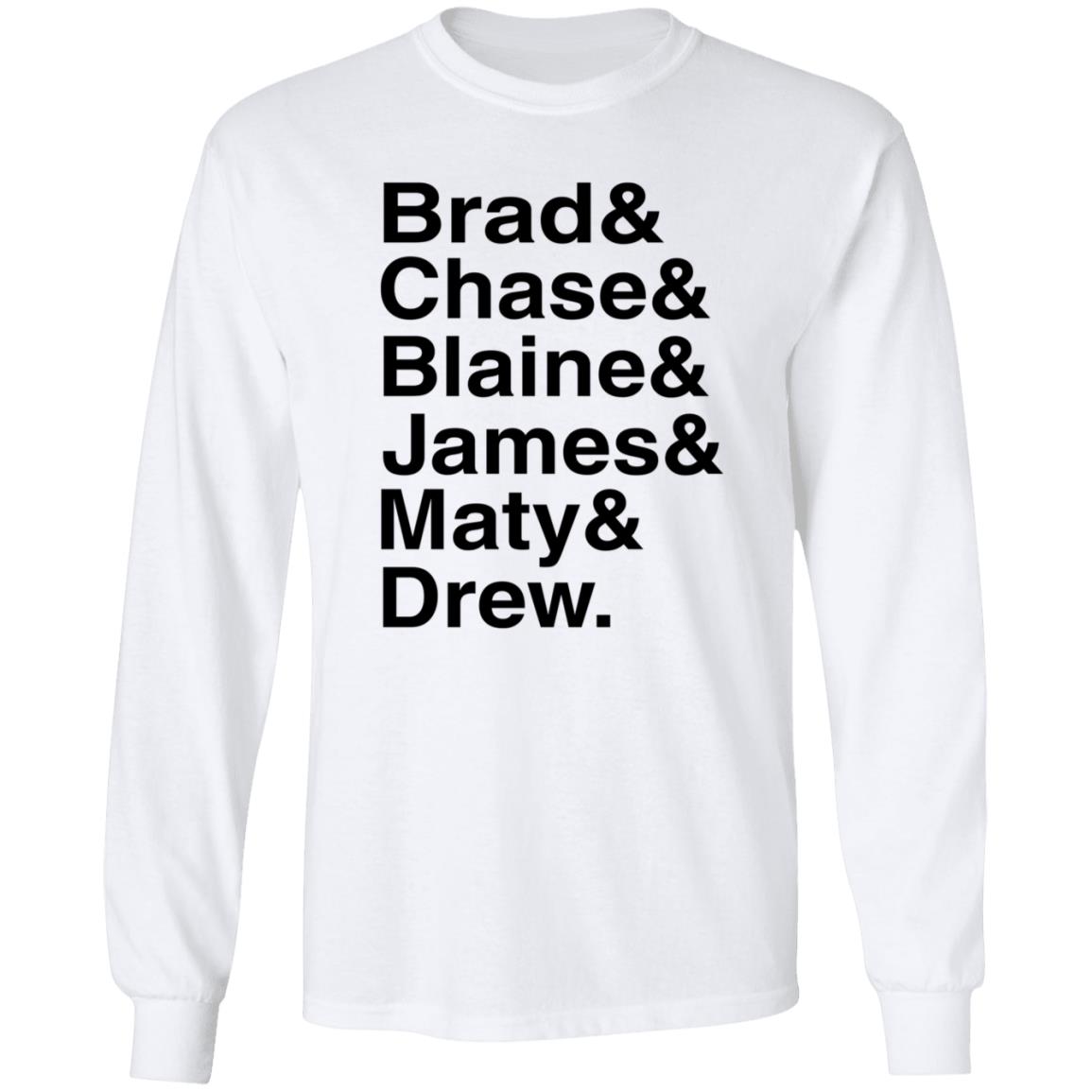 Brad Chase Blaine James Maty Drew Shirt 573Tees Merch Qb1 Shirt - Teechipus