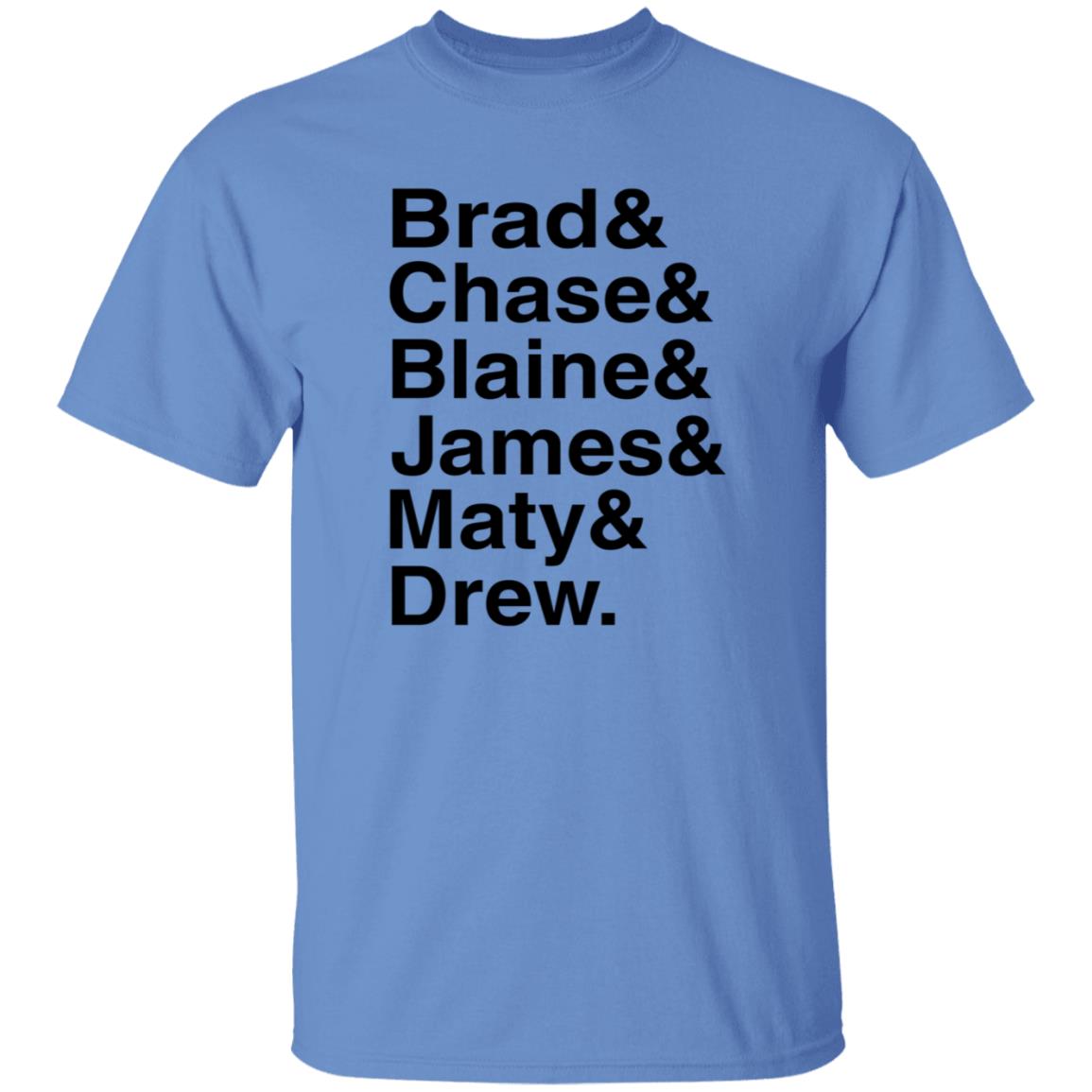 Brad Chase Blaine James Maty Drew Shirt 573Tees Merch Qb1 Shirt - Teechipus