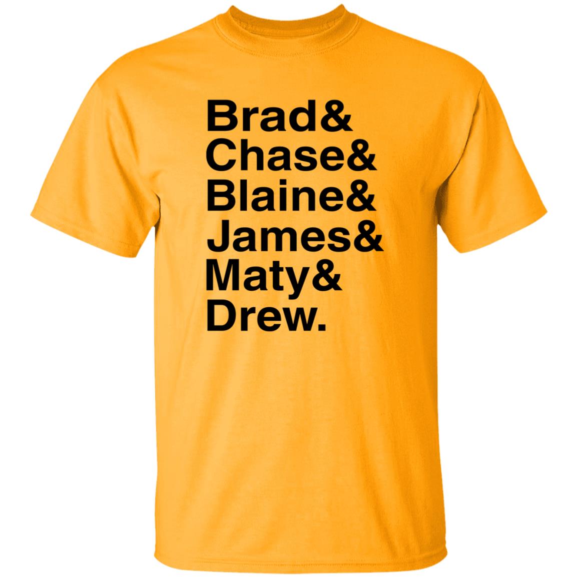 Brad Chase Blaine James Maty Drew Shirt 573Tees Merch Qb1 Shirt - Teechipus