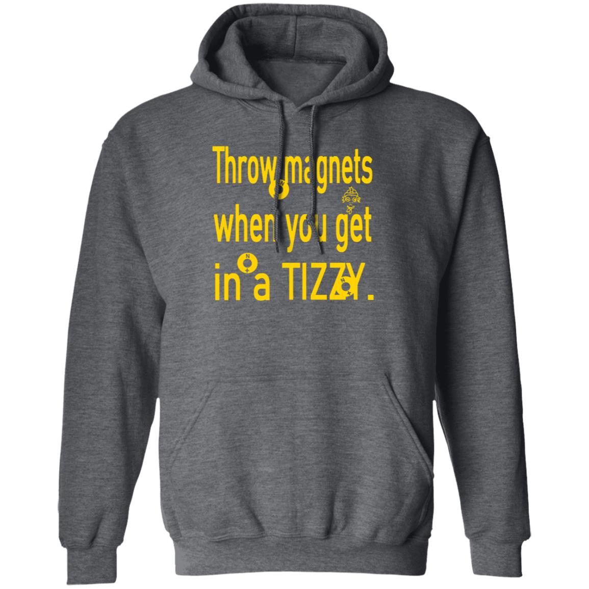 Throw Magnets When You Get In A Tizzy Shirt - Teechipus