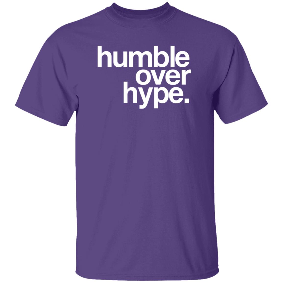 Justin Jefferson Humble Over Hype Sweatshirt Shirt Hoodie - Teechipus