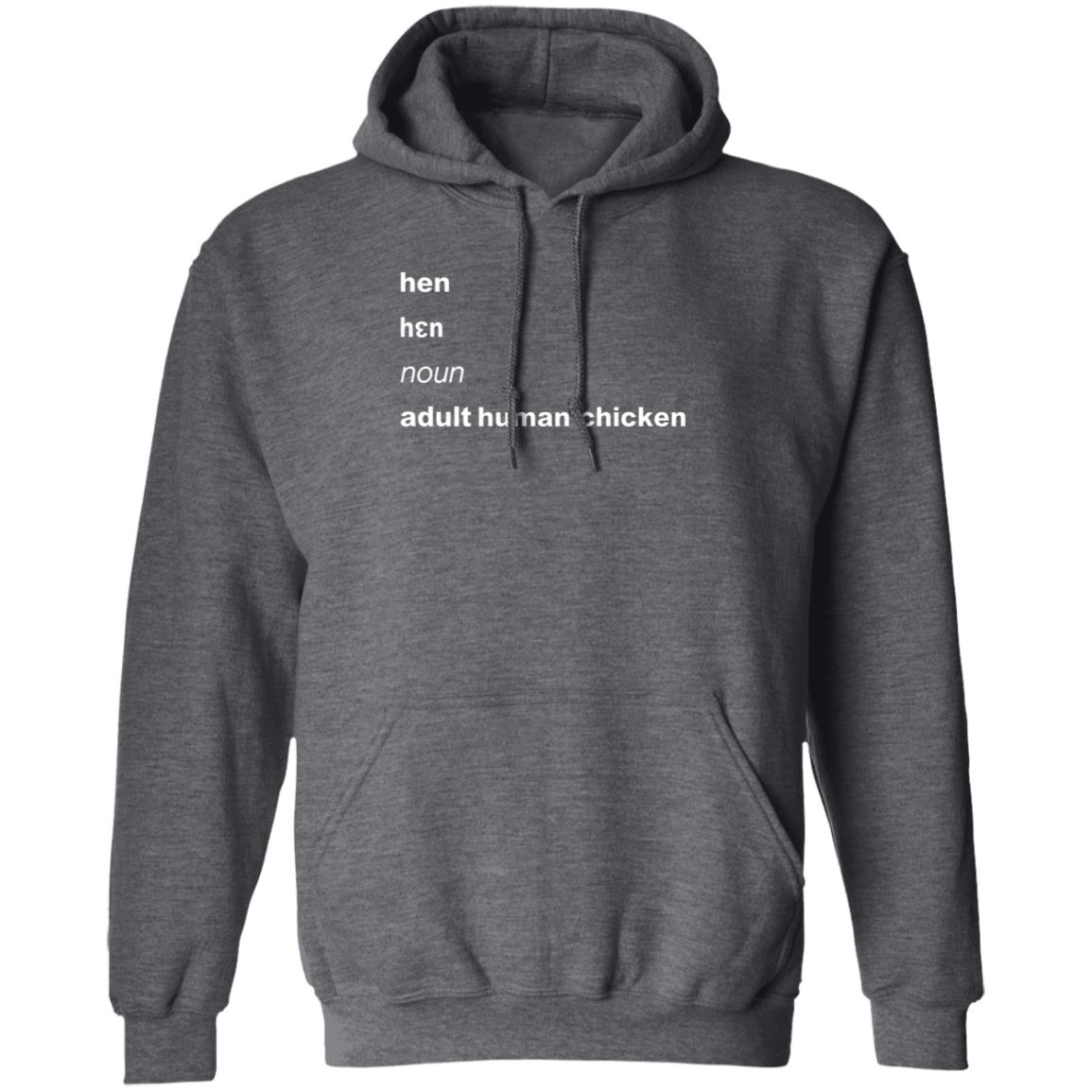 Hen Noun Adult Human Chicken Shirt Lgbwiththet - Teechipus