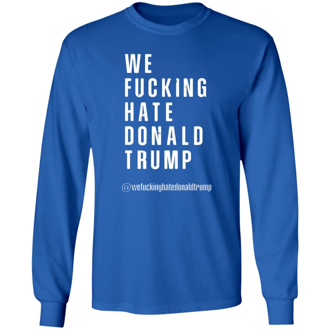 Reesus Patriot We Fucking Hate Donald Trump Shirt Hoodie Sweatshirt - Teechipus