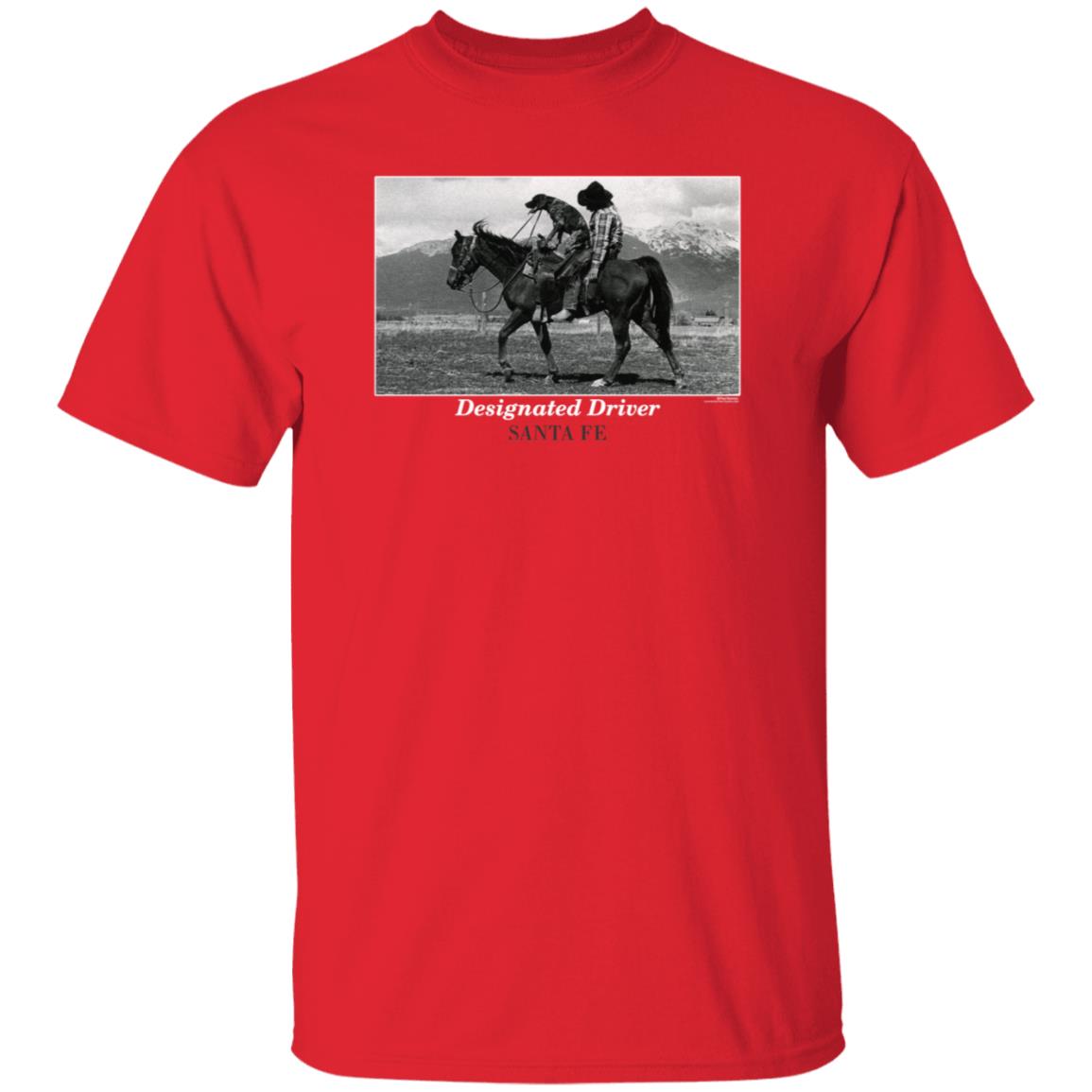Designated Driver Santa Fe Shirt Vintage Designated Driver Santa Fe Cowboy And Dog Black Shirt Hoodie Sweatshirt - Teechipus