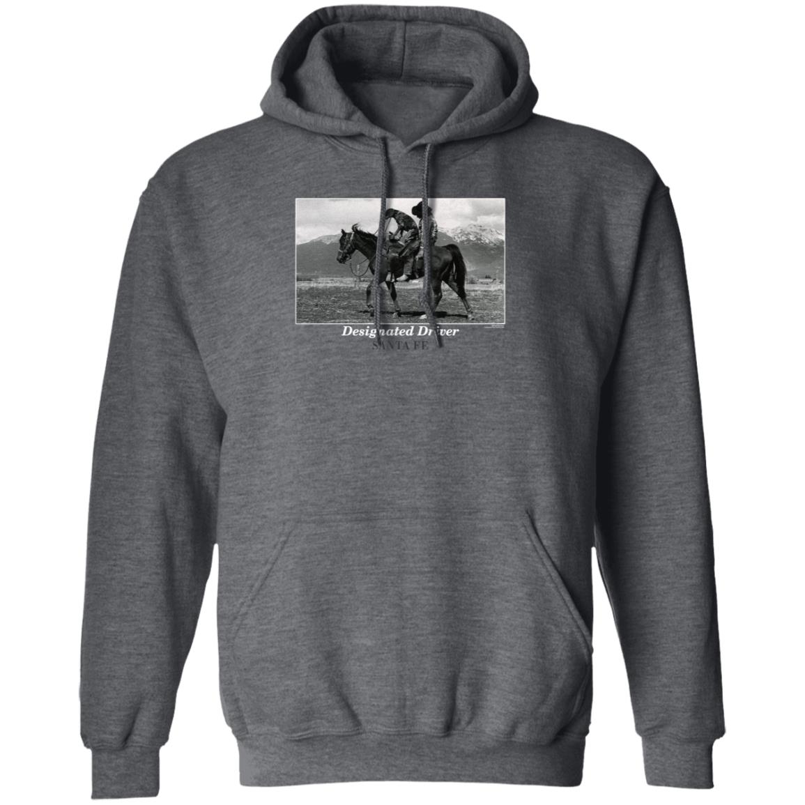 Designated Driver Santa Fe Shirt Vintage Designated Driver Santa Fe Cowboy And Dog Black Shirt Hoodie Sweatshirt - Teechipus