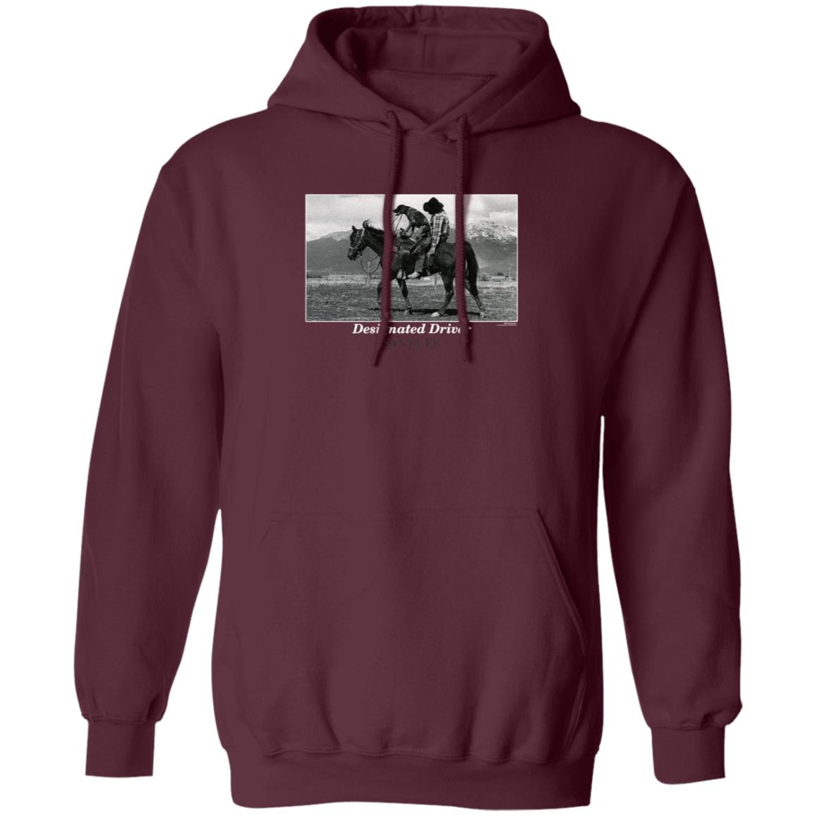 Designated Driver Santa Fe Shirt Vintage Designated Driver Santa Fe Cowboy And Dog Black Shirt Hoodie Sweatshirt - Teechipus