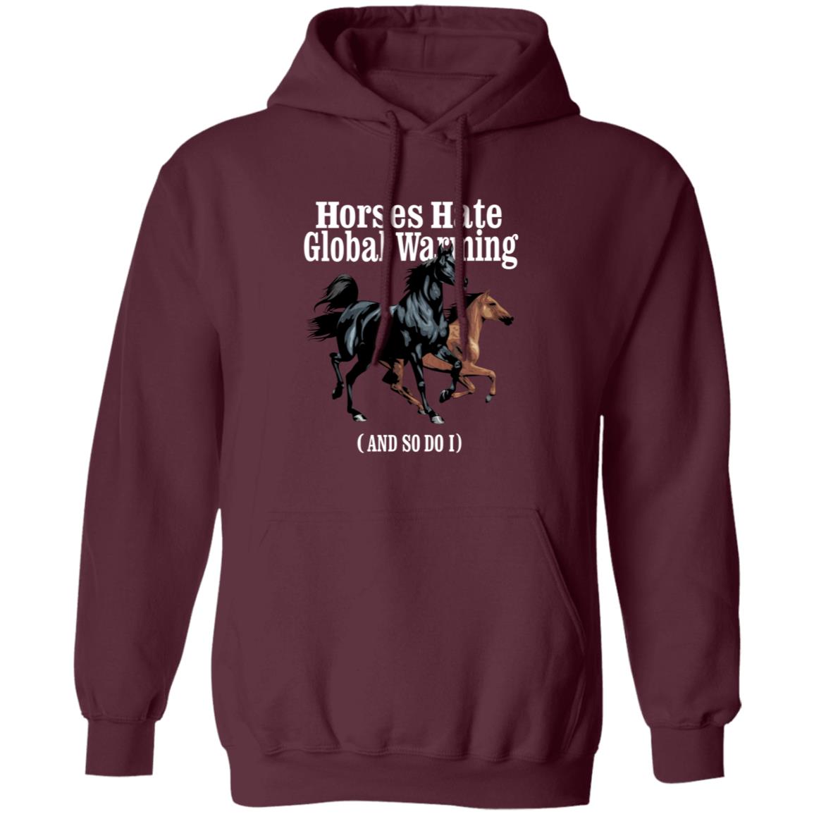 Horses Hate Global Warming And So Do I Shirt Caucasianjamesiskindacute Merch - Teechipus