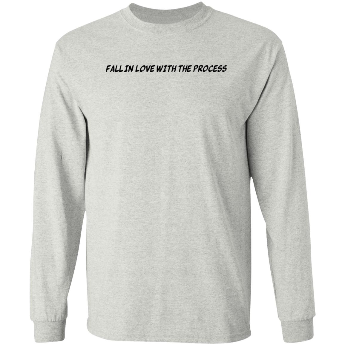 Tyrese Maxey Fall In Love With The Process Hoodie Shirt Sweatshirt - Teechipus