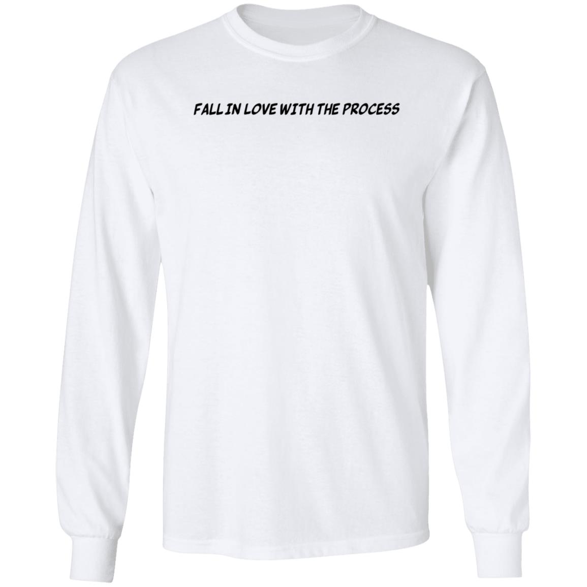 Tyrese Maxey Fall In Love With The Process Hoodie Shirt Sweatshirt - Teechipus