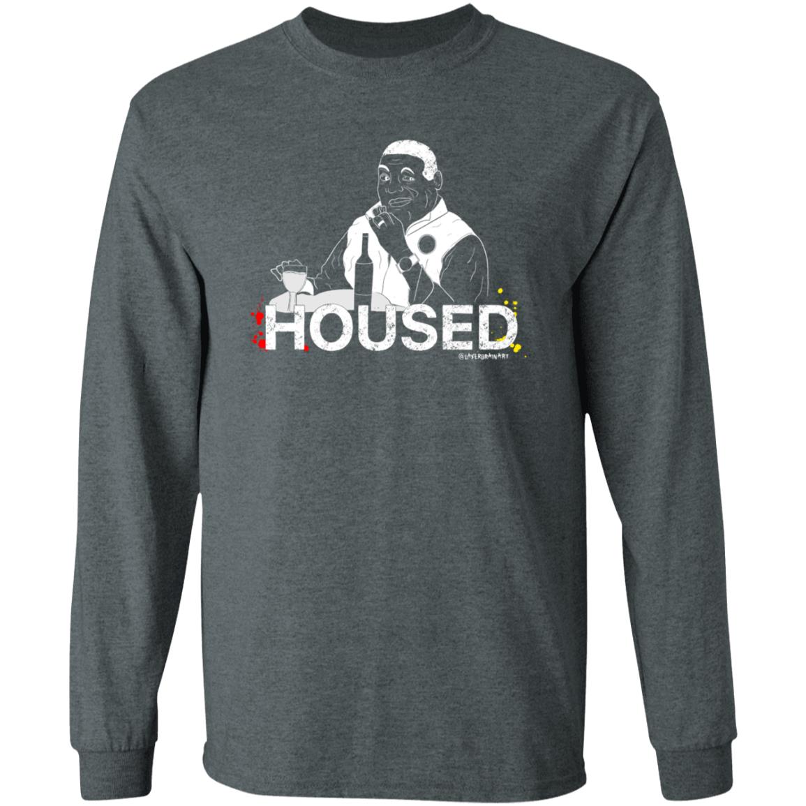 Housed Shirt Laserbrainart Housed Shirt Hoodie Sweatshirt - Teechipus