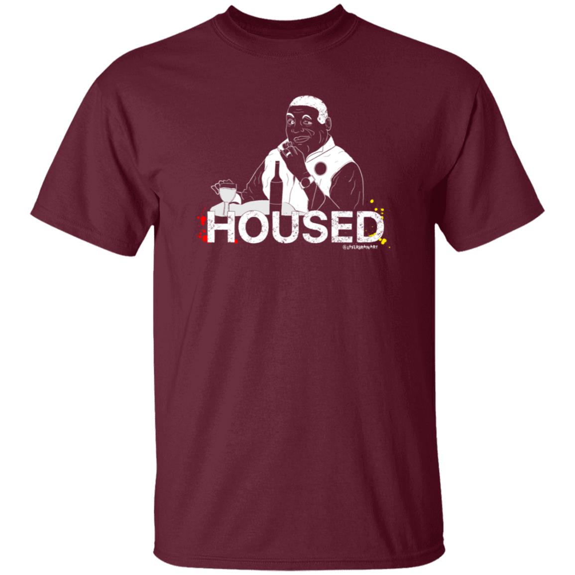 Housed Shirt Laserbrainart Housed Shirt Hoodie Sweatshirt - Teechipus