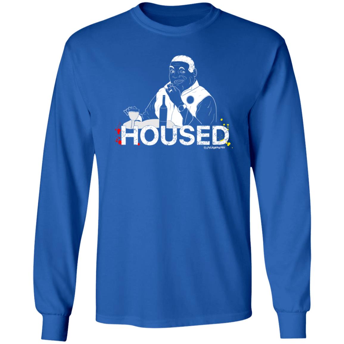 Housed Shirt Laserbrainart Housed Shirt Hoodie Sweatshirt - Teechipus