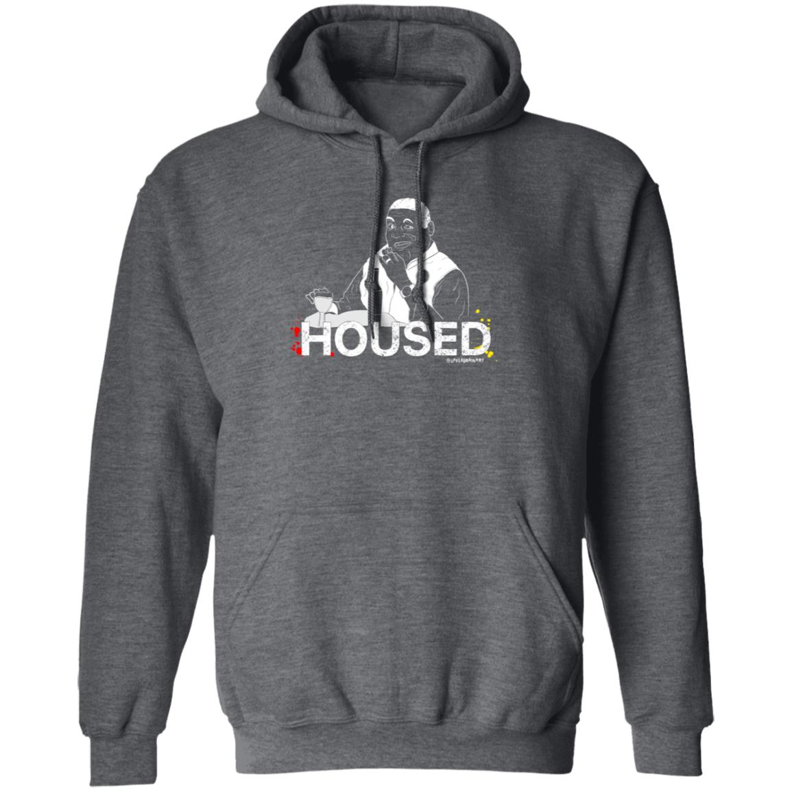 Housed Shirt Laserbrainart Housed Shirt Hoodie Sweatshirt - Teechipus