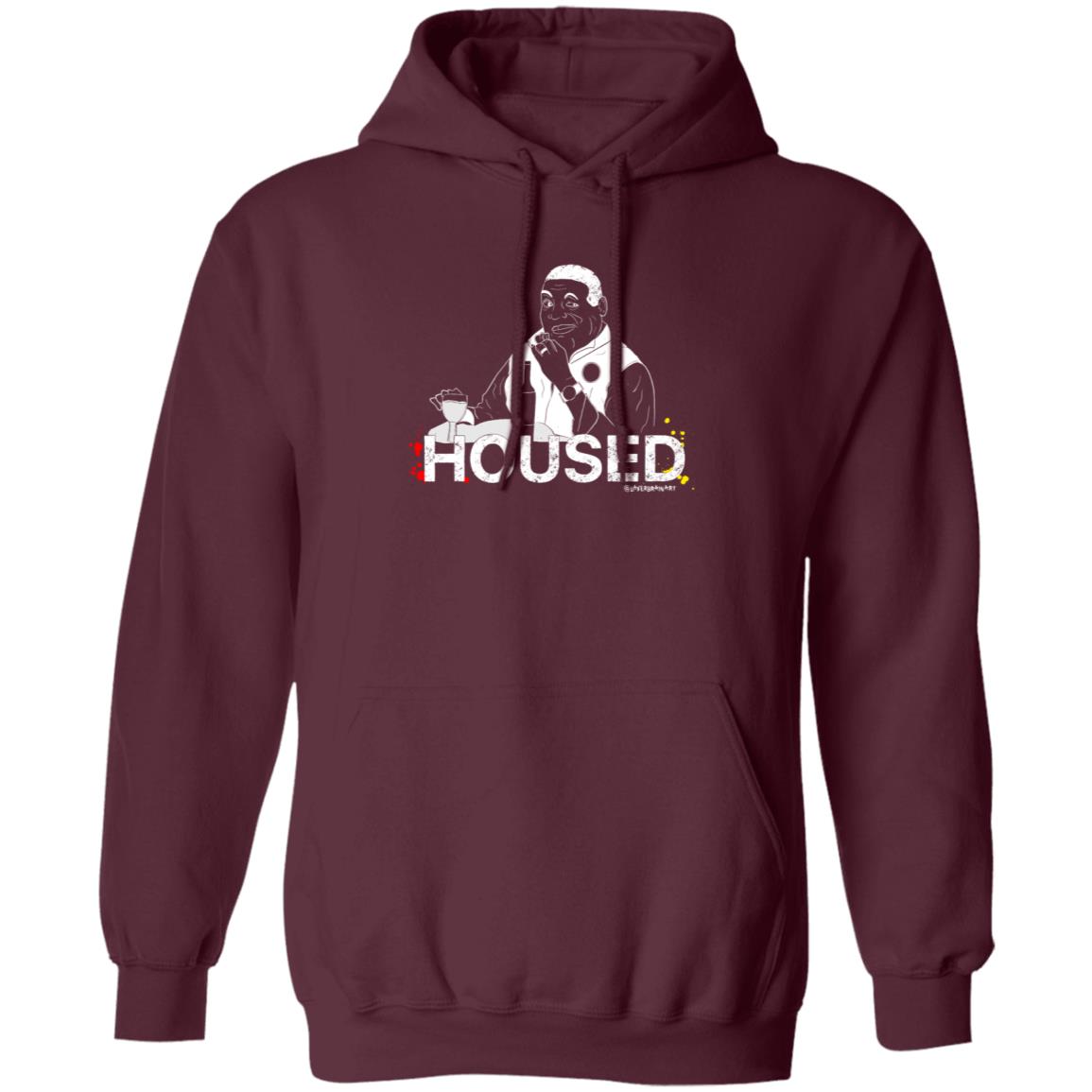 Housed Shirt Laserbrainart Housed Shirt Hoodie Sweatshirt - Teechipus
