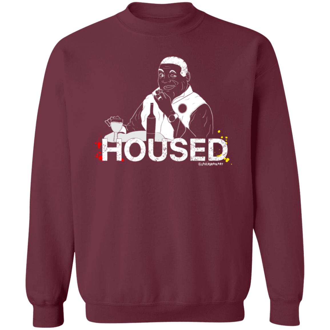 Housed Shirt Laserbrainart Housed Shirt Hoodie Sweatshirt - Teechipus
