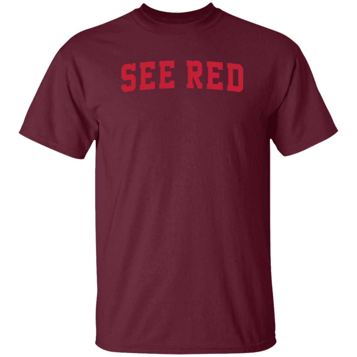 See Red Hoodie Barstoolsports Merch - Teechipus