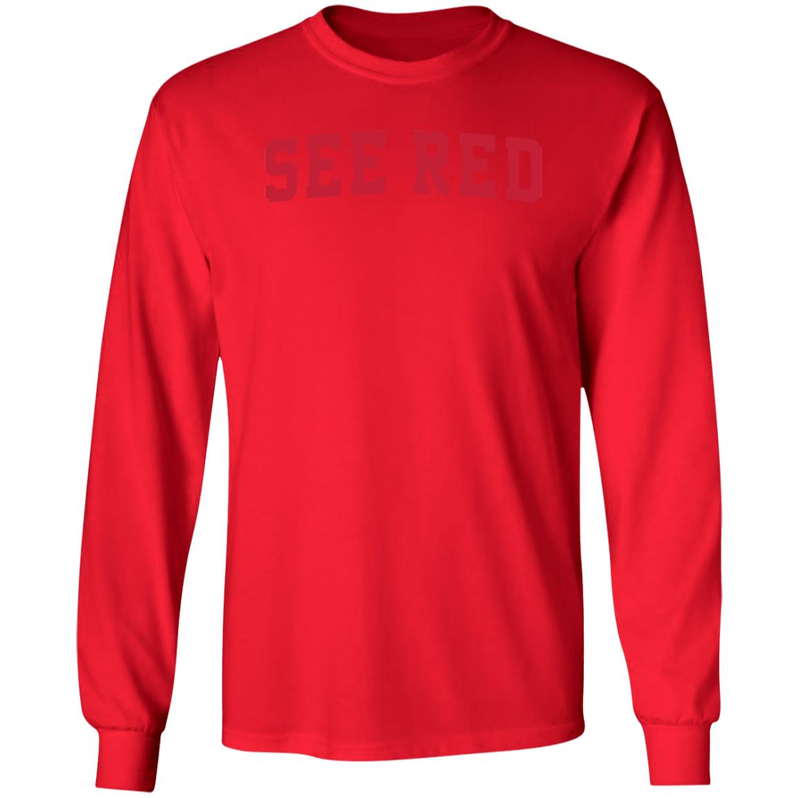 See Red Hoodie Barstoolsports Merch - Teechipus