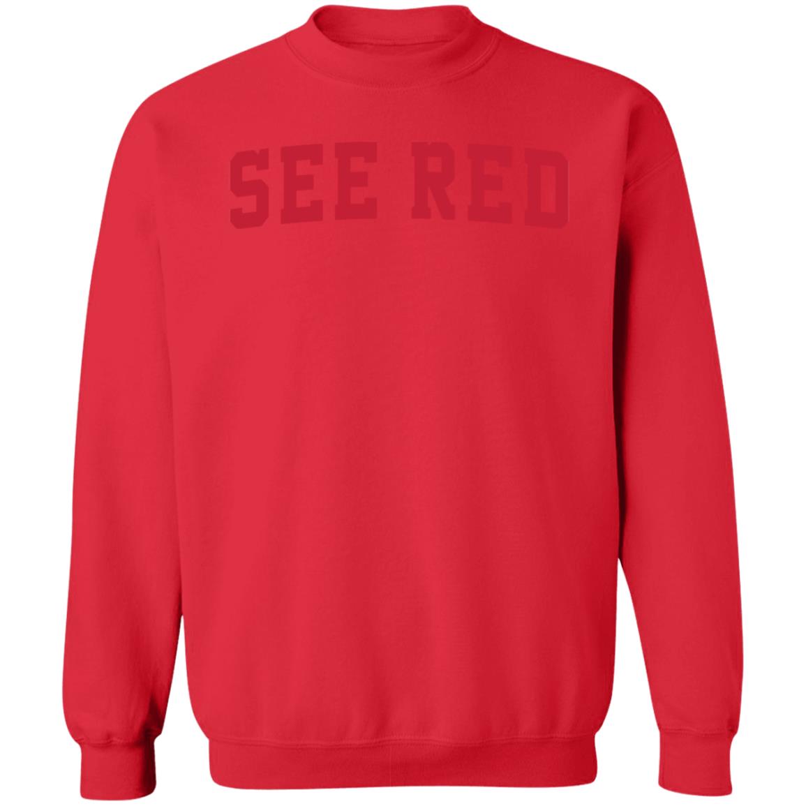 See Red Hoodie Barstoolsports Merch - Teechipus