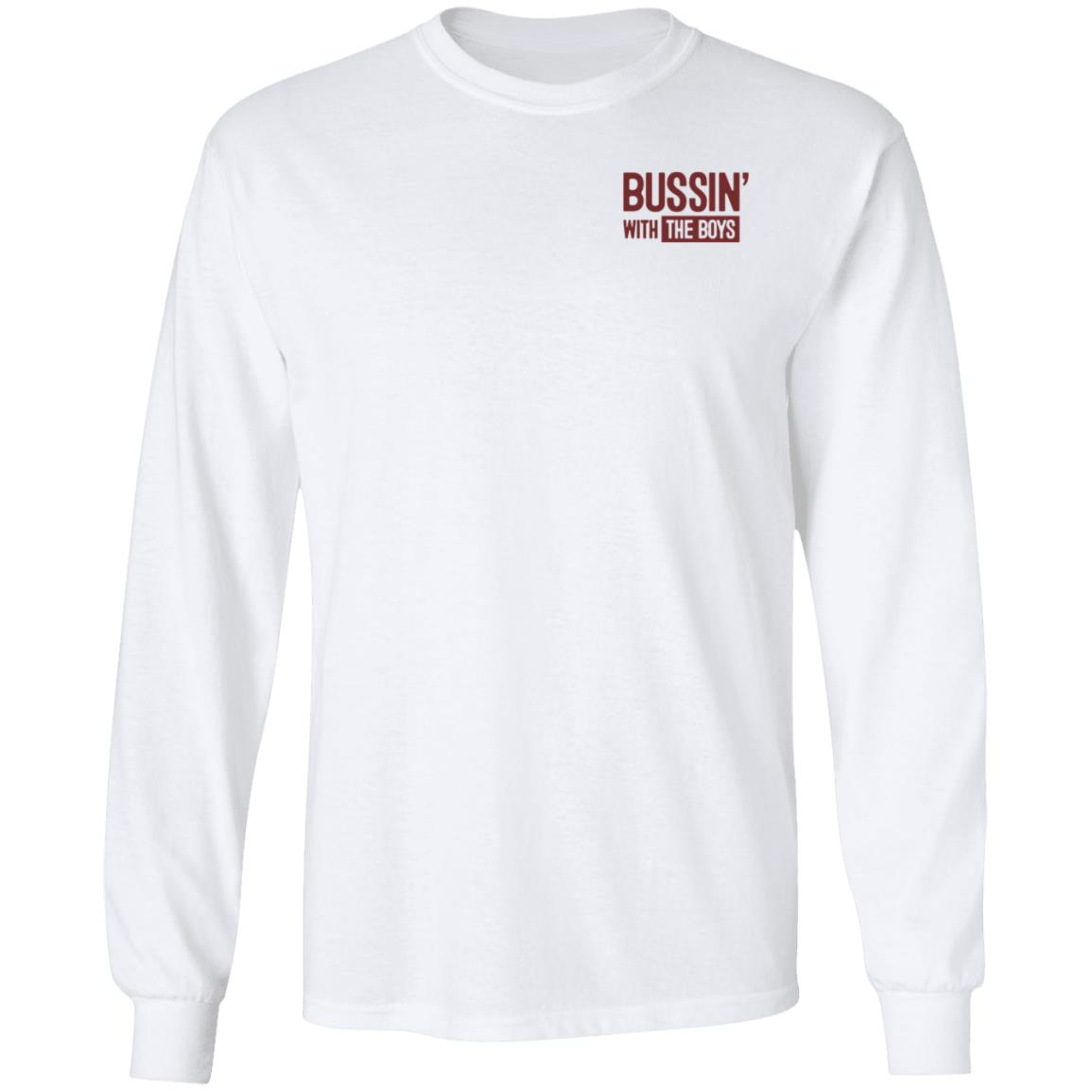 Bussin' With The Boys Shirt Darren Waller Bussin' With The Boys Shirt - Teechipus