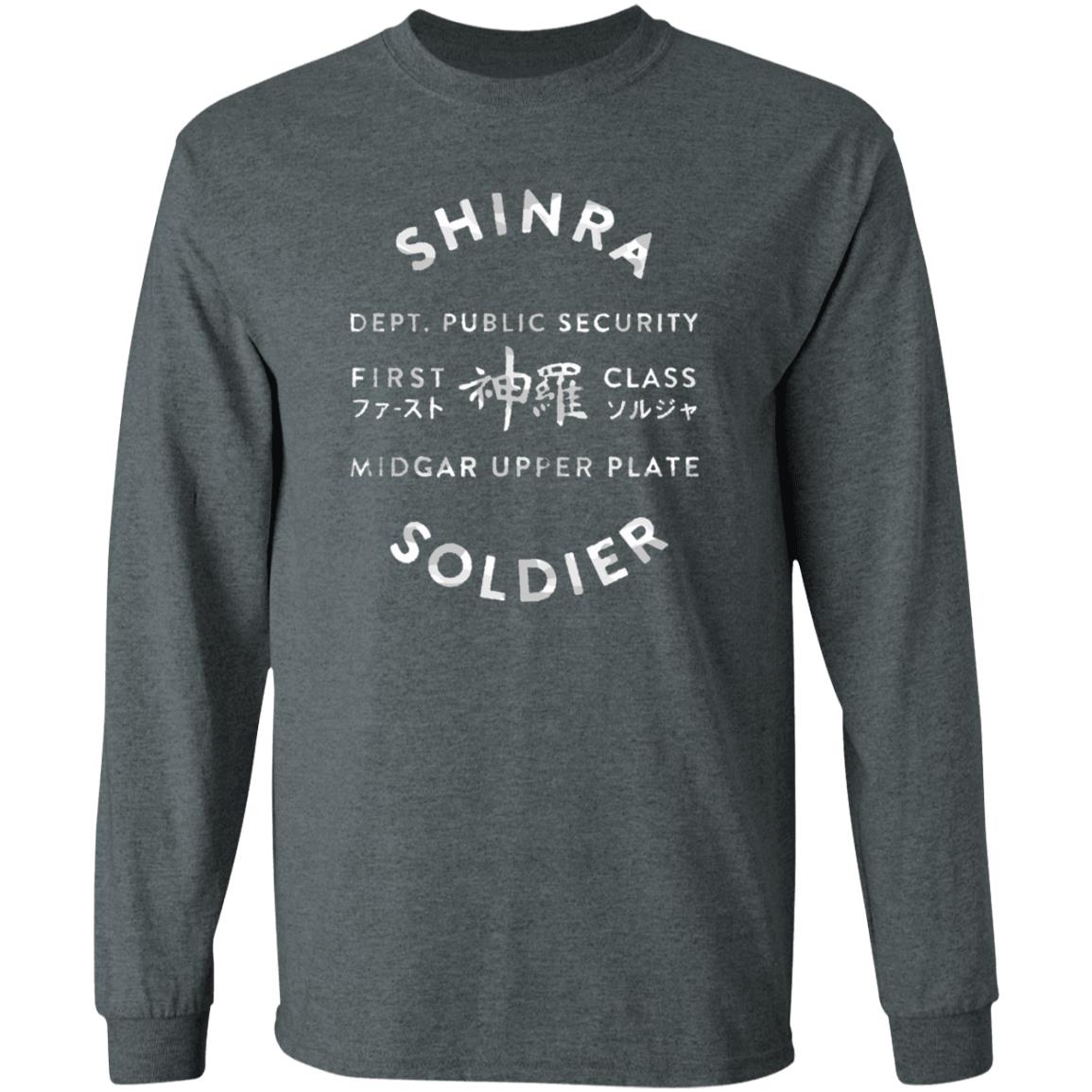 Shinra Soldier Shirt Matthewmercer Shinra Soldier Shirt Hoodie Sweatshirt - Teechipus