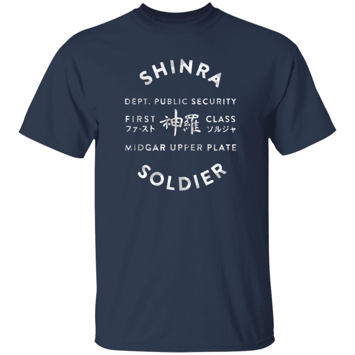 Shinra Soldier Shirt Matthewmercer Shinra Soldier Shirt Hoodie Sweatshirt - Teechipus